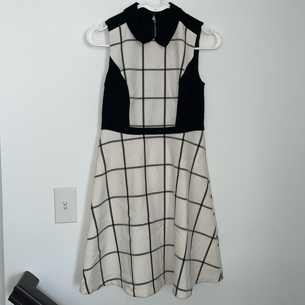 LOFT Petite Sleeveless Collared Dress - 0P